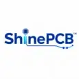 ShinePCB company logo in blue with an integrated circuit icon and a trace line, representing high-quality PCB fabrication and assembly services.