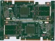 High-performance advanced multilayer PCB assembly with dual processing units, extensive memory, and dense electronic components.